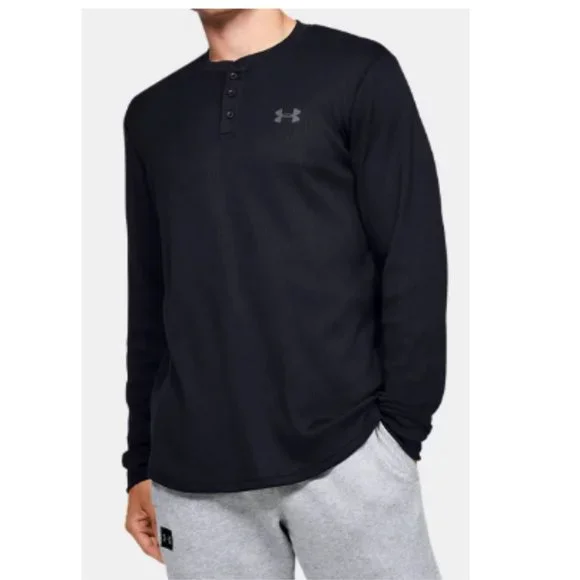 Under Armour Shirts Nwot Under Armour Mens Ua Waffle Black